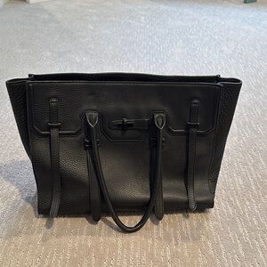 Rebecca Minkoff Black Leather Tote